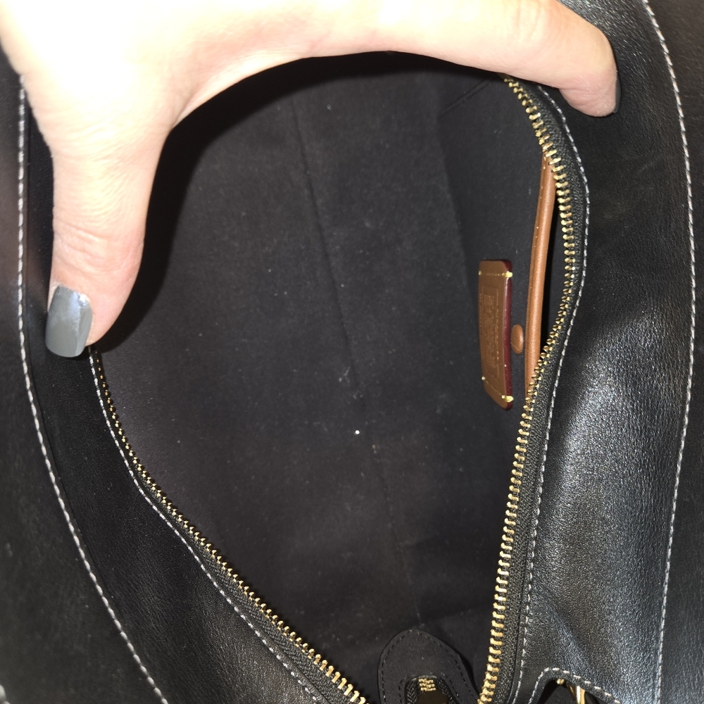 Coach Empire 28 Black Leather - Picture 10 of 13